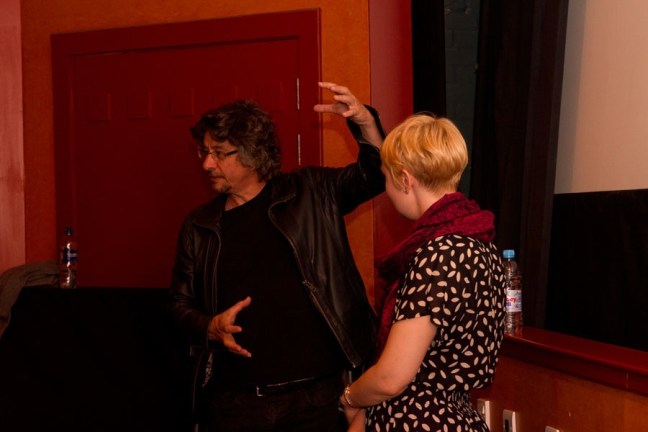 Philippe Grandrieux at White Epilepsy Q&A. Photography by Shona Wass, courtesy of EIFF.